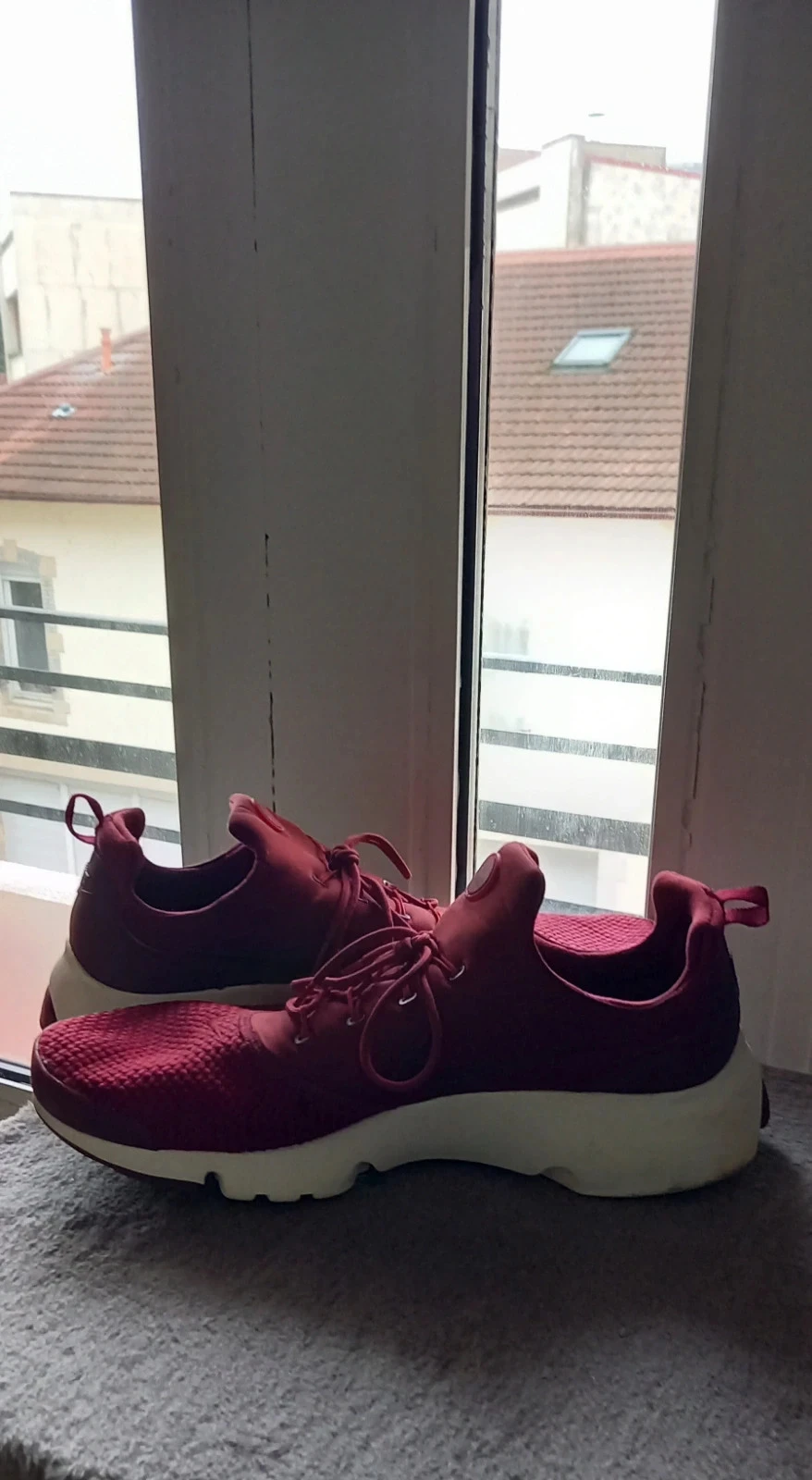 Baskets Nike presto fly bordeaux 47 – photo 4
